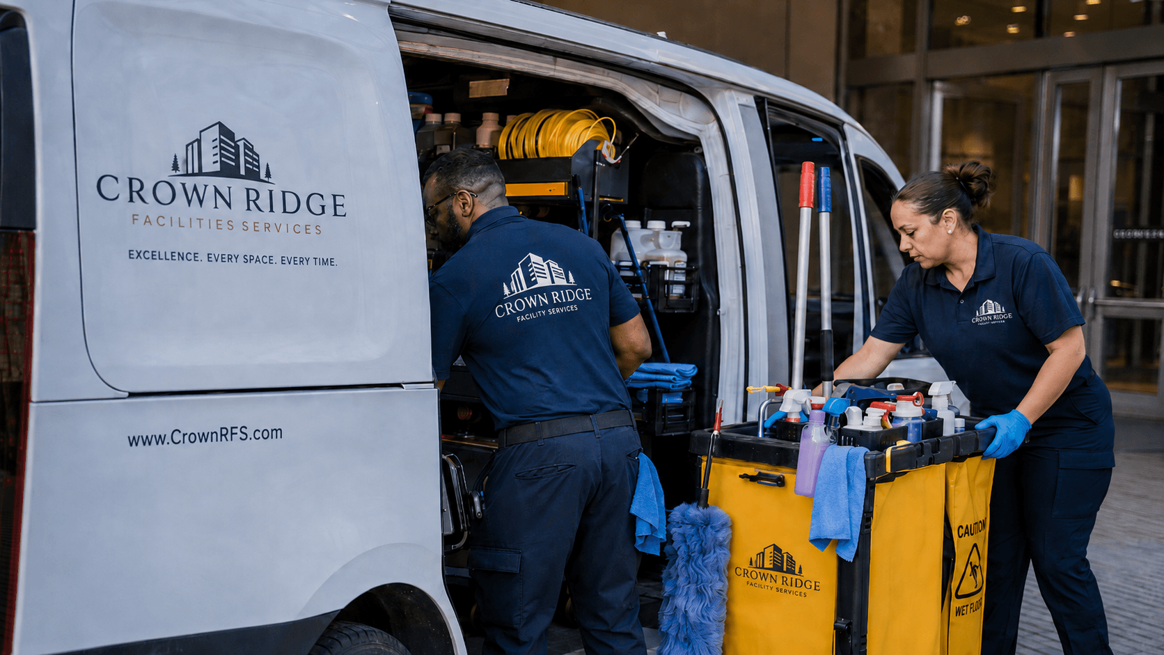 Crown Ridge Facility Services consultation and planning meeting