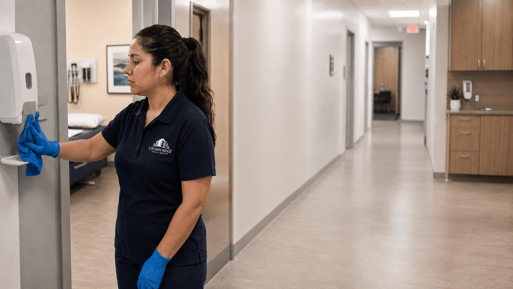 Crown Ridge Facility Services healthcare facility cleaning